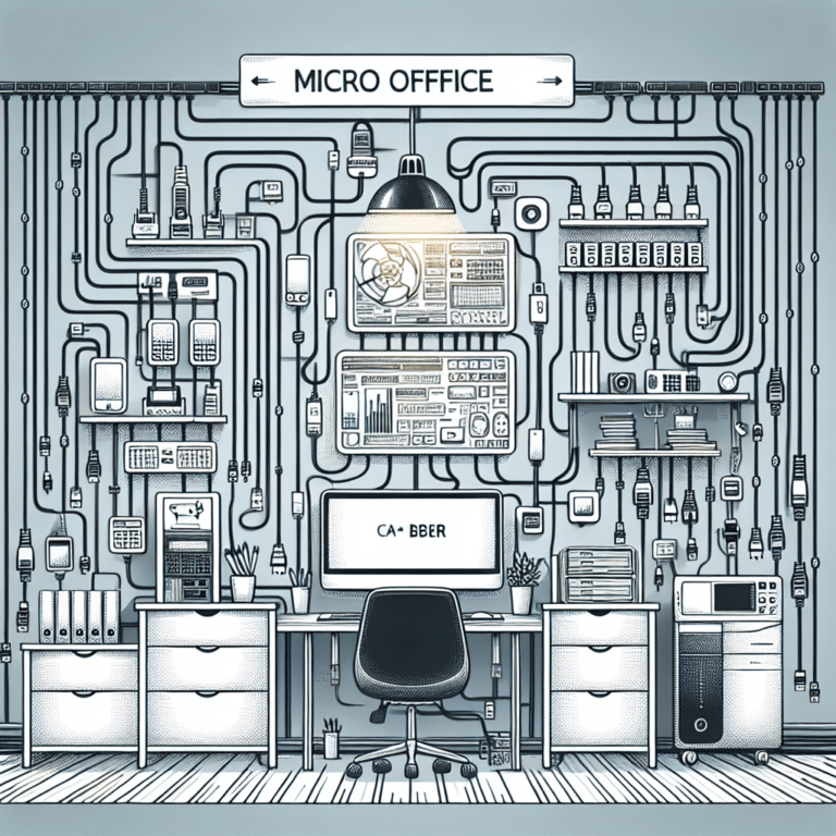 Master the Art of Cable Organization in Tiny Offices