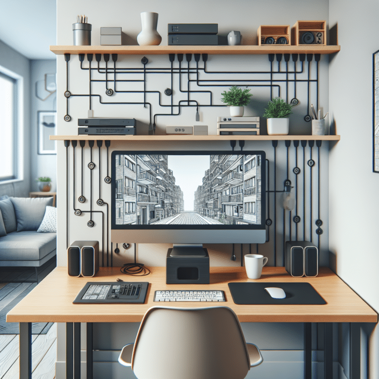 Optimizing Cable Management in Compact Apartment Offices