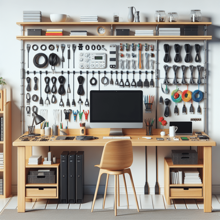 Simple Ways to Organize Wires in Your Home Office