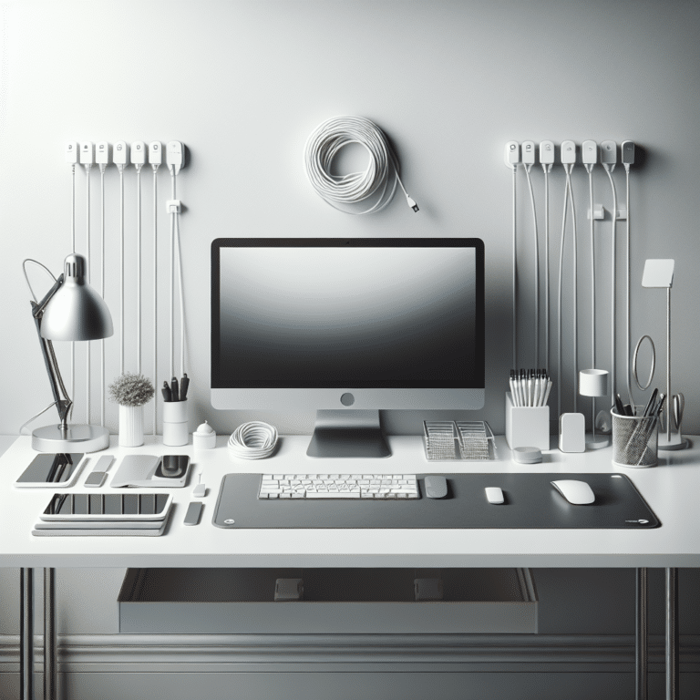 The Minimalist's Guide to Desktop Cord Management