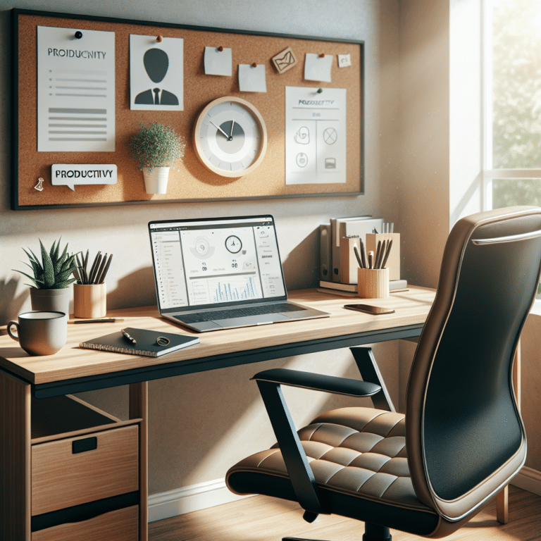 Decluttered Workspace Productivity Tips
