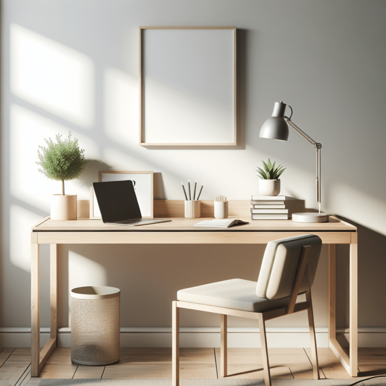Minimalist Desks without Drilling