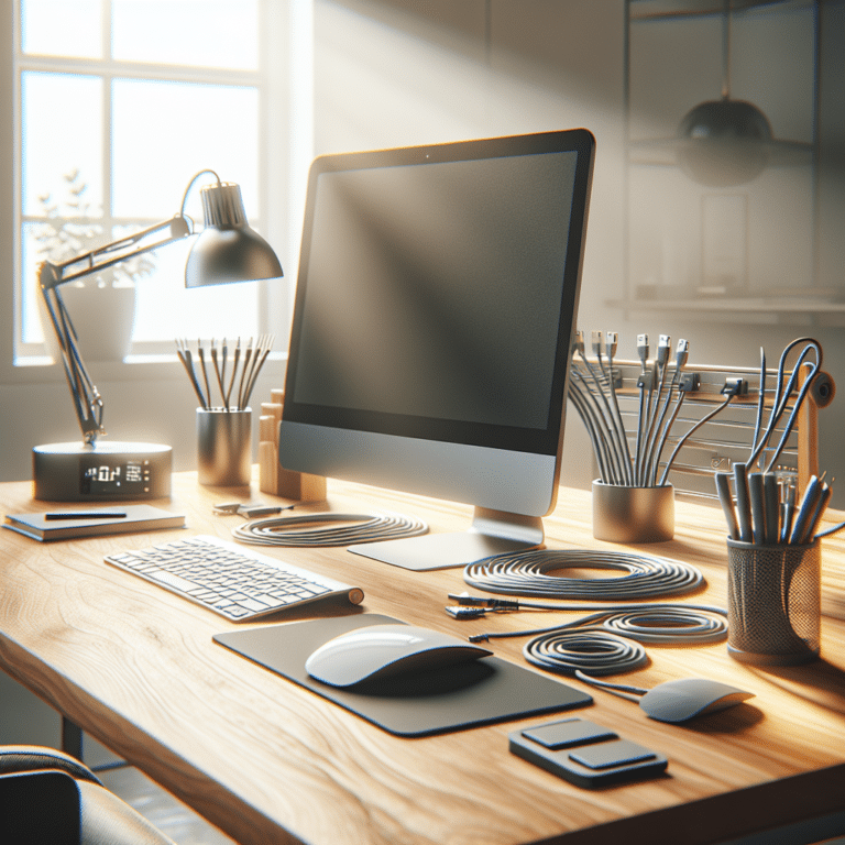 Desk Cable Organizer for Home Office