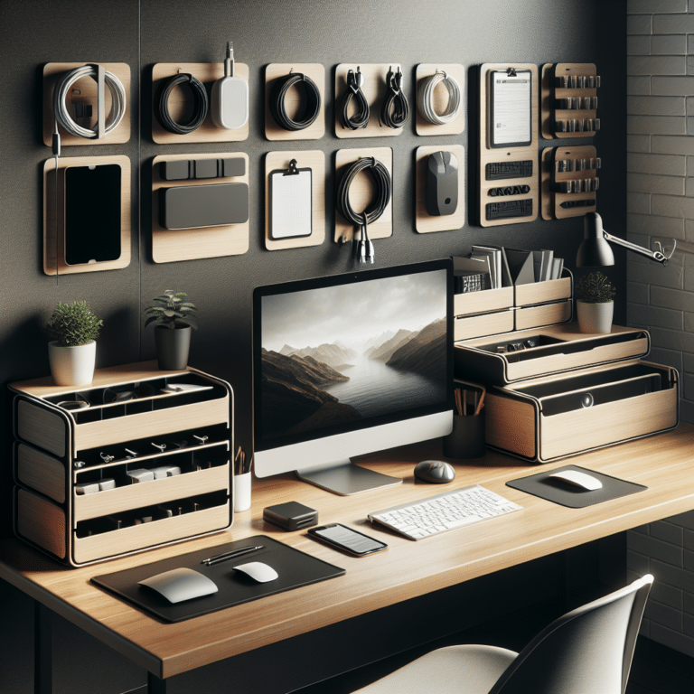 Top Sleek Cable Organizers for Small Office Desks