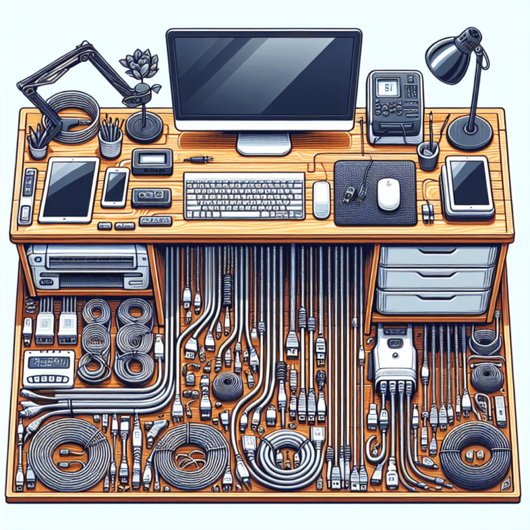 Under-Desk Cable Management Solutions