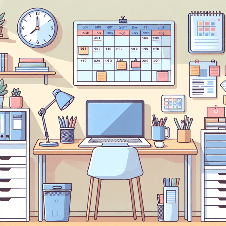 Work From Home Time-Blocking Tips".