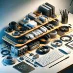 Sleek Cable Organizers for Desks