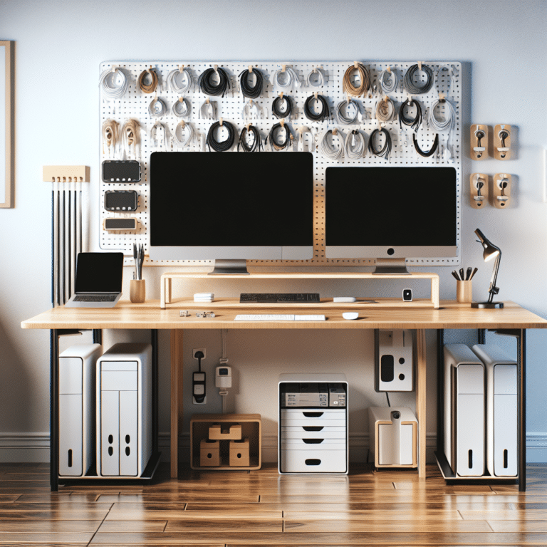 Wire Management Ideas for Working from Home