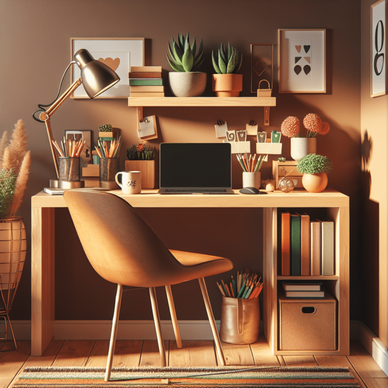 Cozy Office Corner Ideas for Renters".