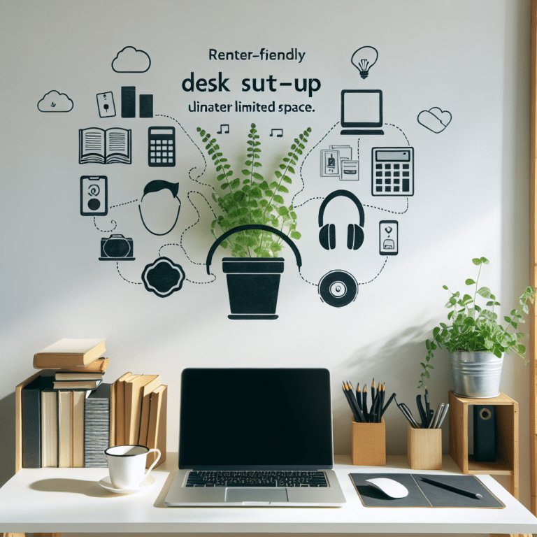 Renter-Friendly Desk Setup Tips