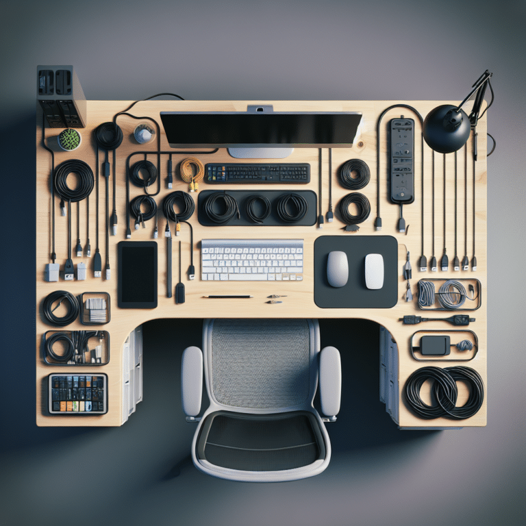 Cord Clips and Trays: A Must for Every Office Desk