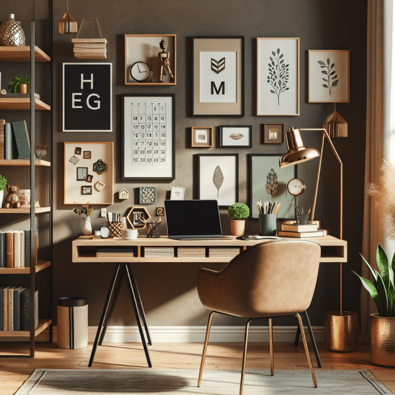 Affordable Decor Ideas for Home Offices