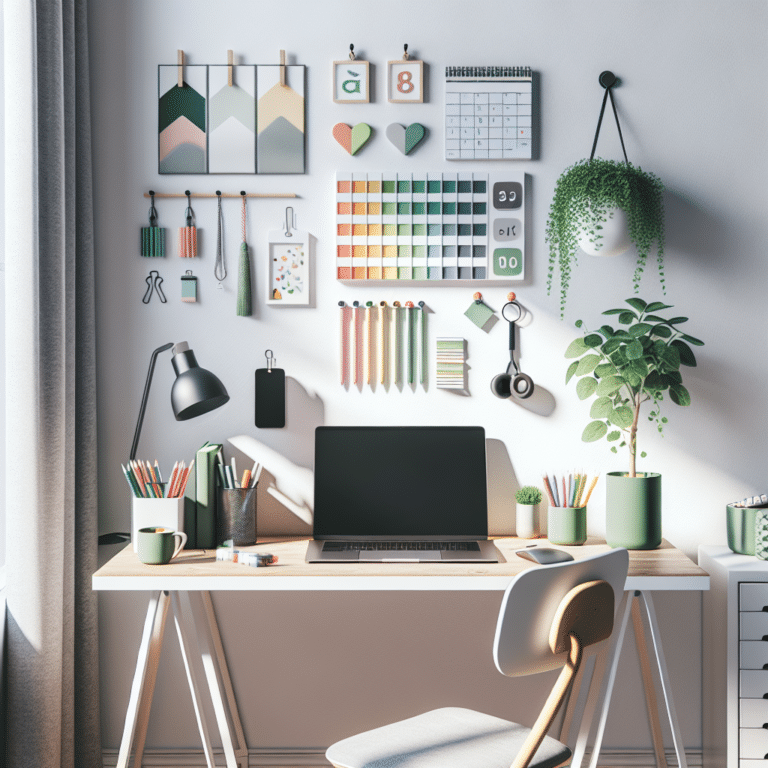 Simple Work Space Hacks for Renters