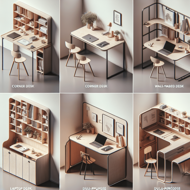 Compact Desk Ideas for Tiny Apartments