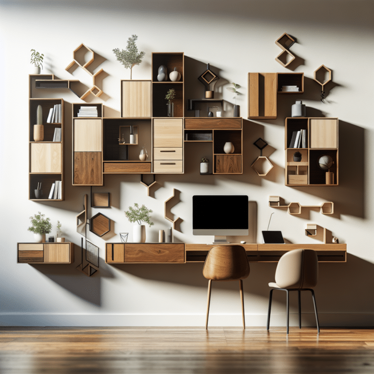 Wall-mounted Desks for Small Spaces