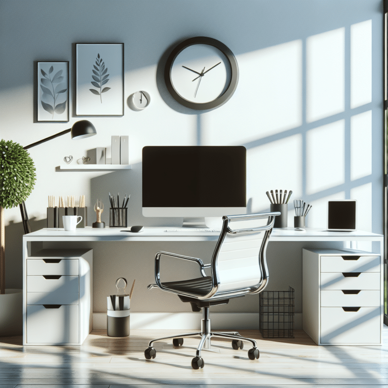 Decluttered Workspace Productivity Tips