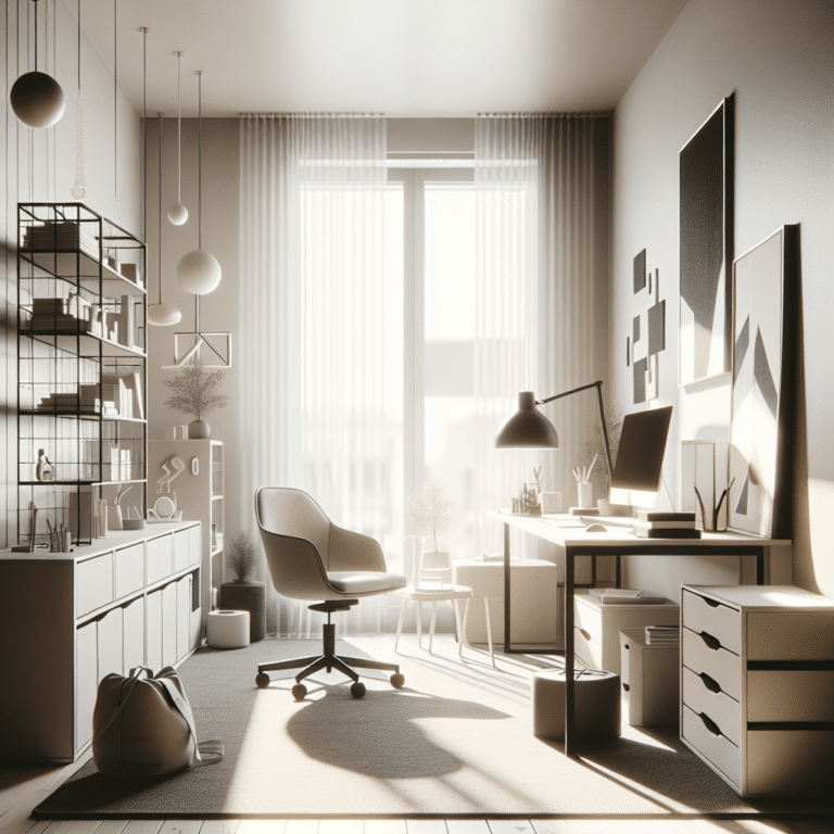Minimalist Office Decor for Small Spaces