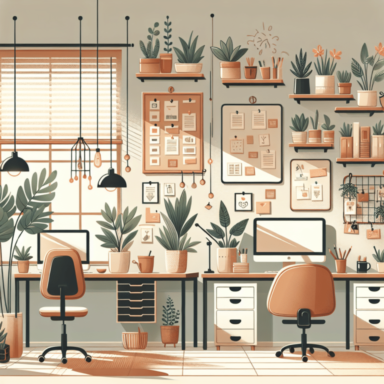 Easy Home Office Decoration Ideas for Renters