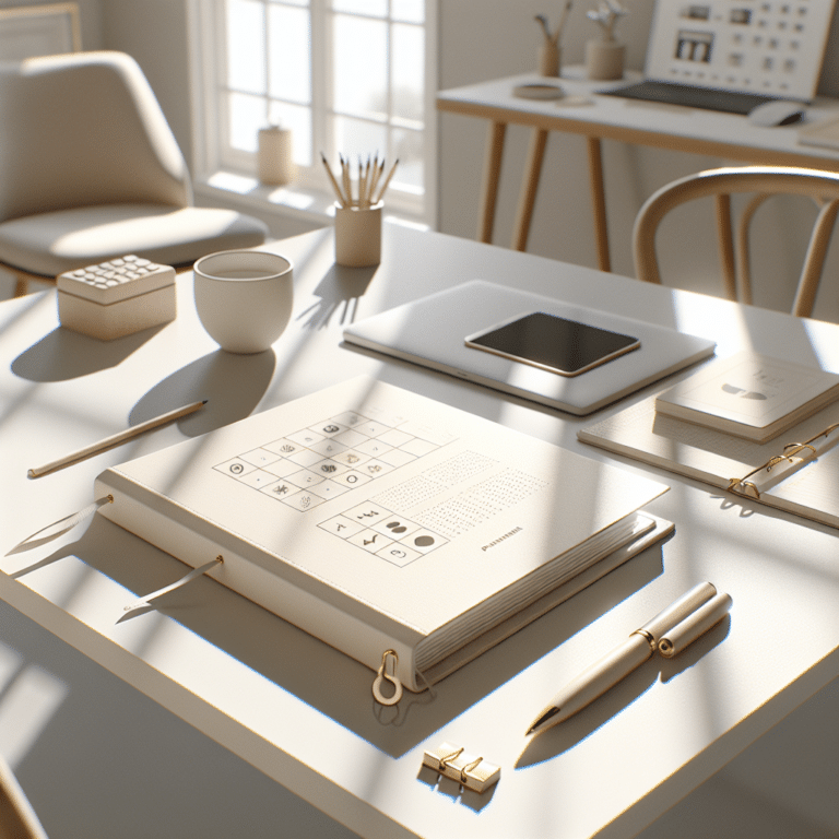 Minimalist Planner Ideas for Home Office