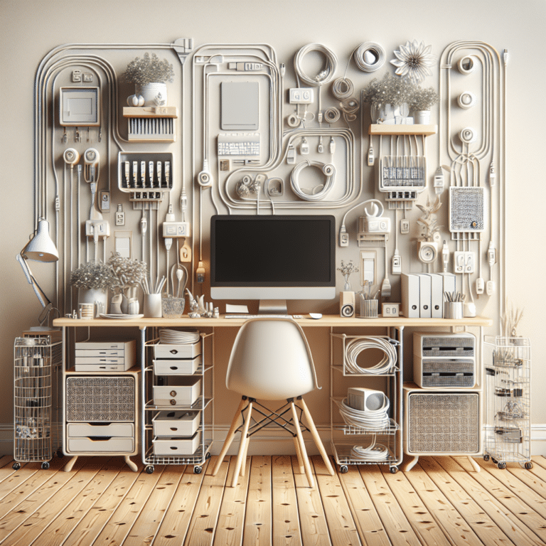 Wire Management Ideas for Work from Home