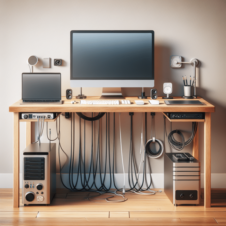 Under-Desk Cable Management Solutions