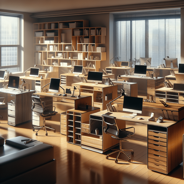 Apartment-friendly Office Desks